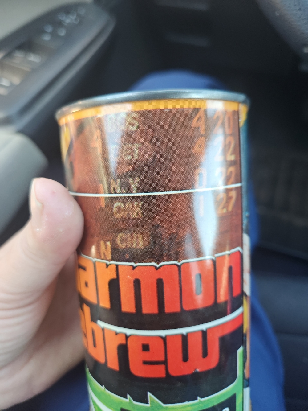 Graphic Canister with Bold Orange Harmon 'Killebrew Text - Picture 2 of 8